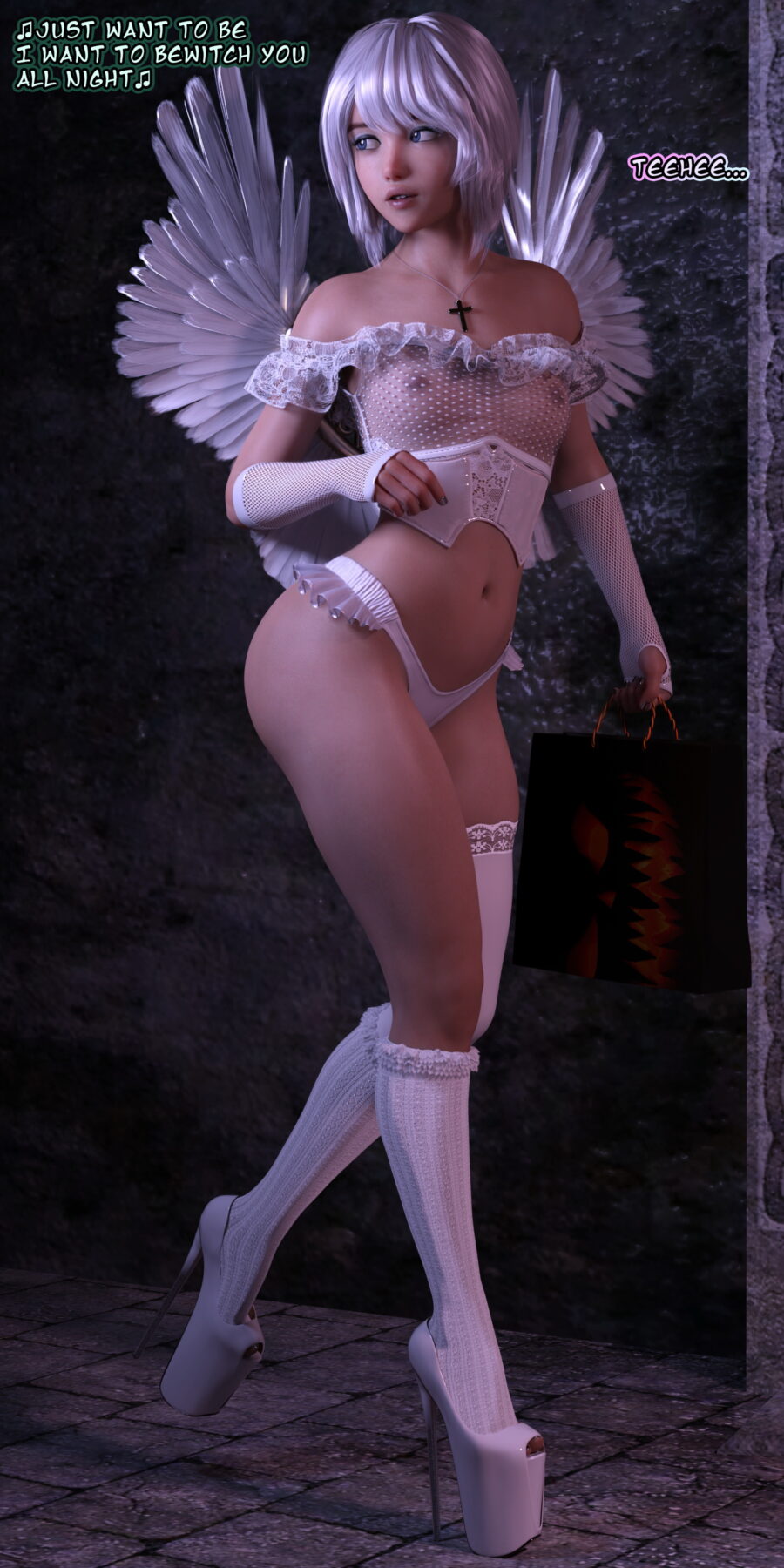 Serana's Halloween 2022 Rule 34 Hentai Porn Comic by Damzbox (5)