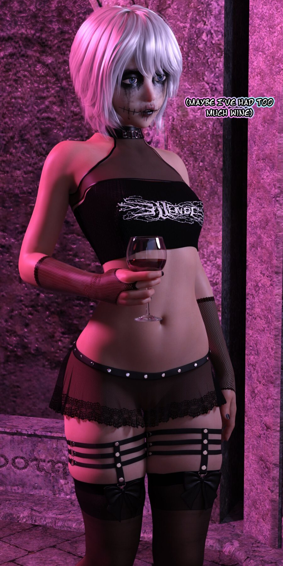 Serana's Halloween 2023 Rule 34 Hentai Porn Comic by Damzbox (7)