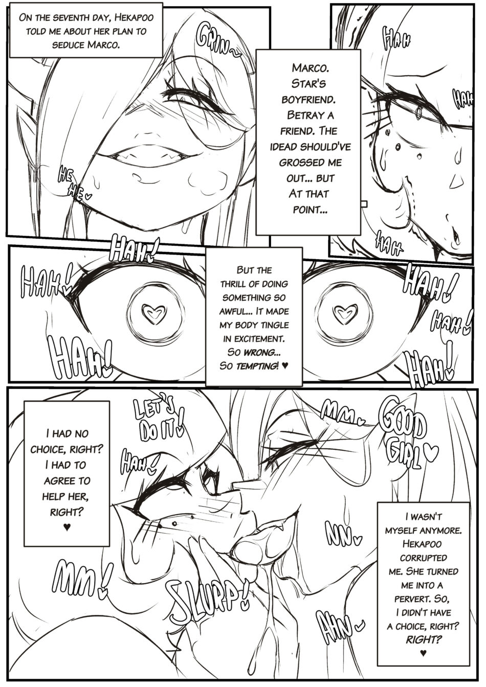 Star Vs The Forces Of Evil Cheat Weekend Love Birds Sunday with Bonus Rule 34 Porn Comic by Banjabu (35)