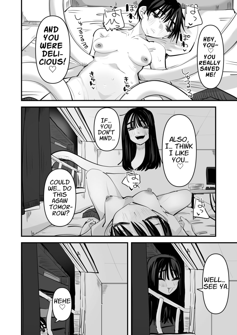Yuri Lezzy Sex With A Rokurokubi Yokai Halloween Monster Girl Hentai Manga by Aweida (17)