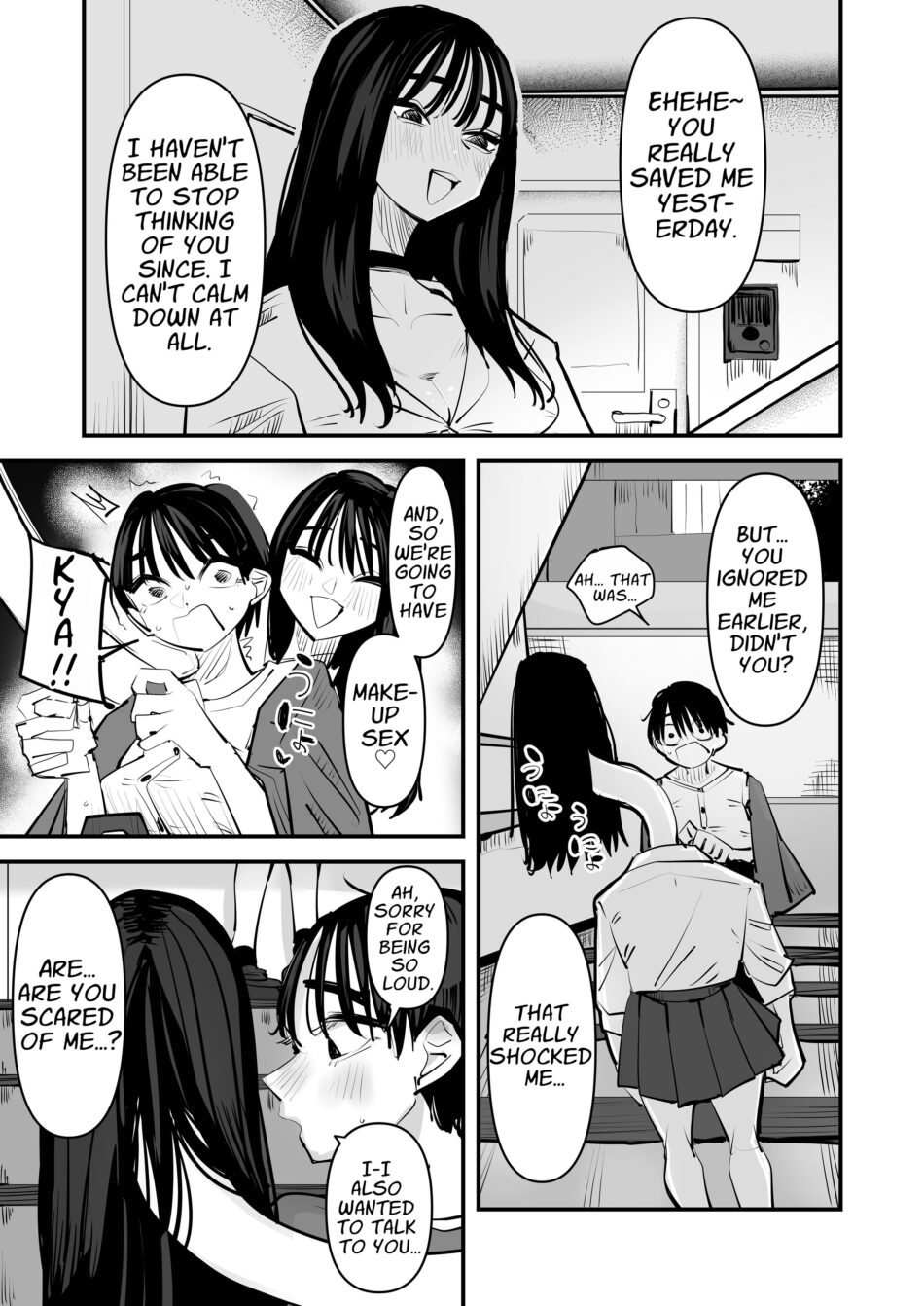 Yuri Lezzy Sex With A Rokurokubi Yokai Halloween Monster Girl Hentai Manga by Aweida (22)