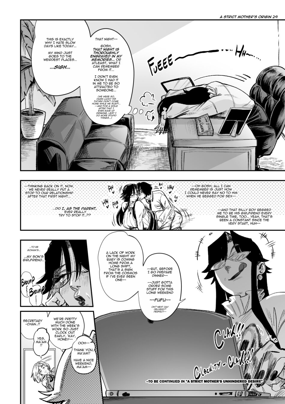 A Strict Mother's Unhindered Desire Deluxe Incest Porn Hentai Manga by Aarokira (102)