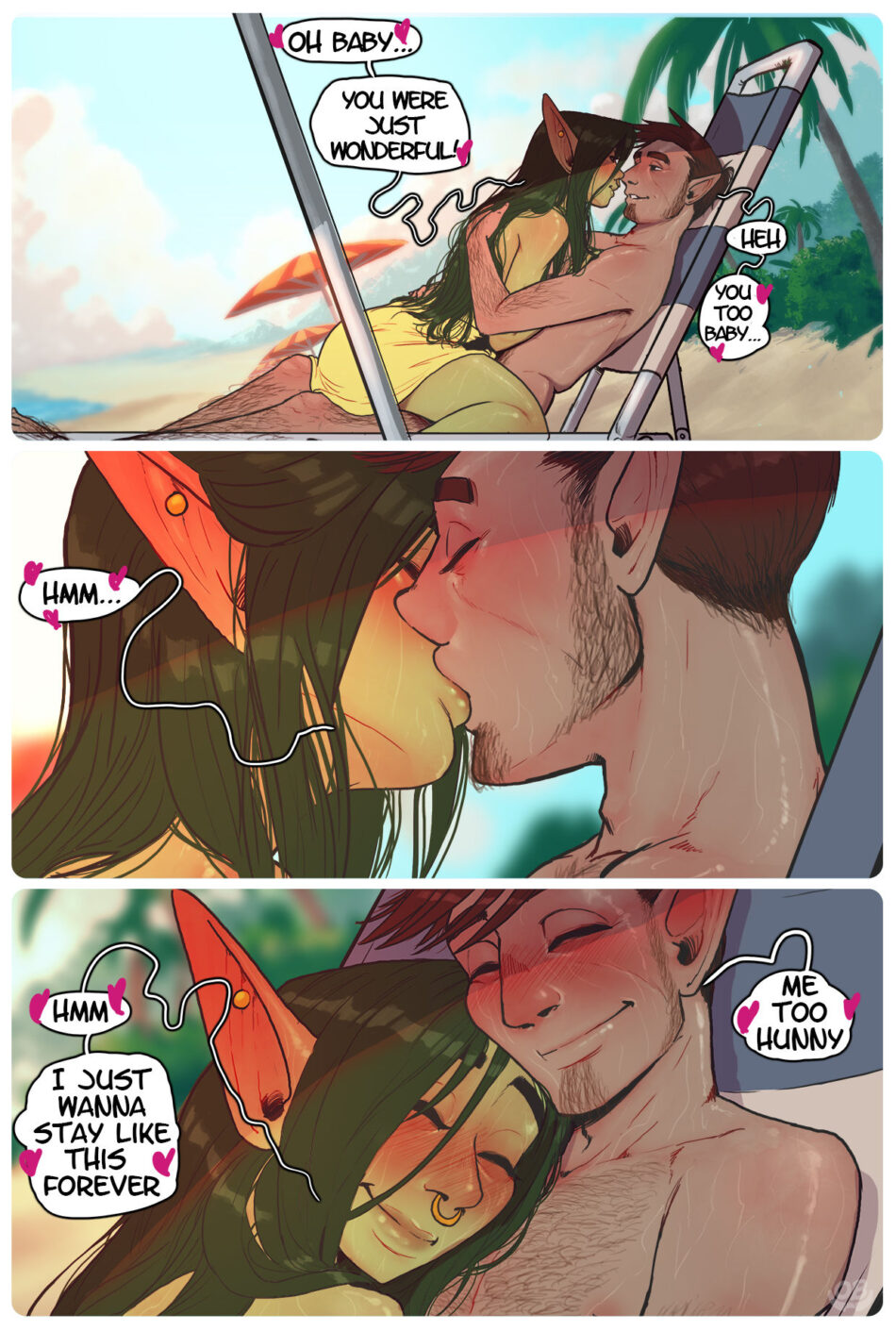 Beach Day in Xhorhas Goblin Porn Comic by Orcbarbies (30)