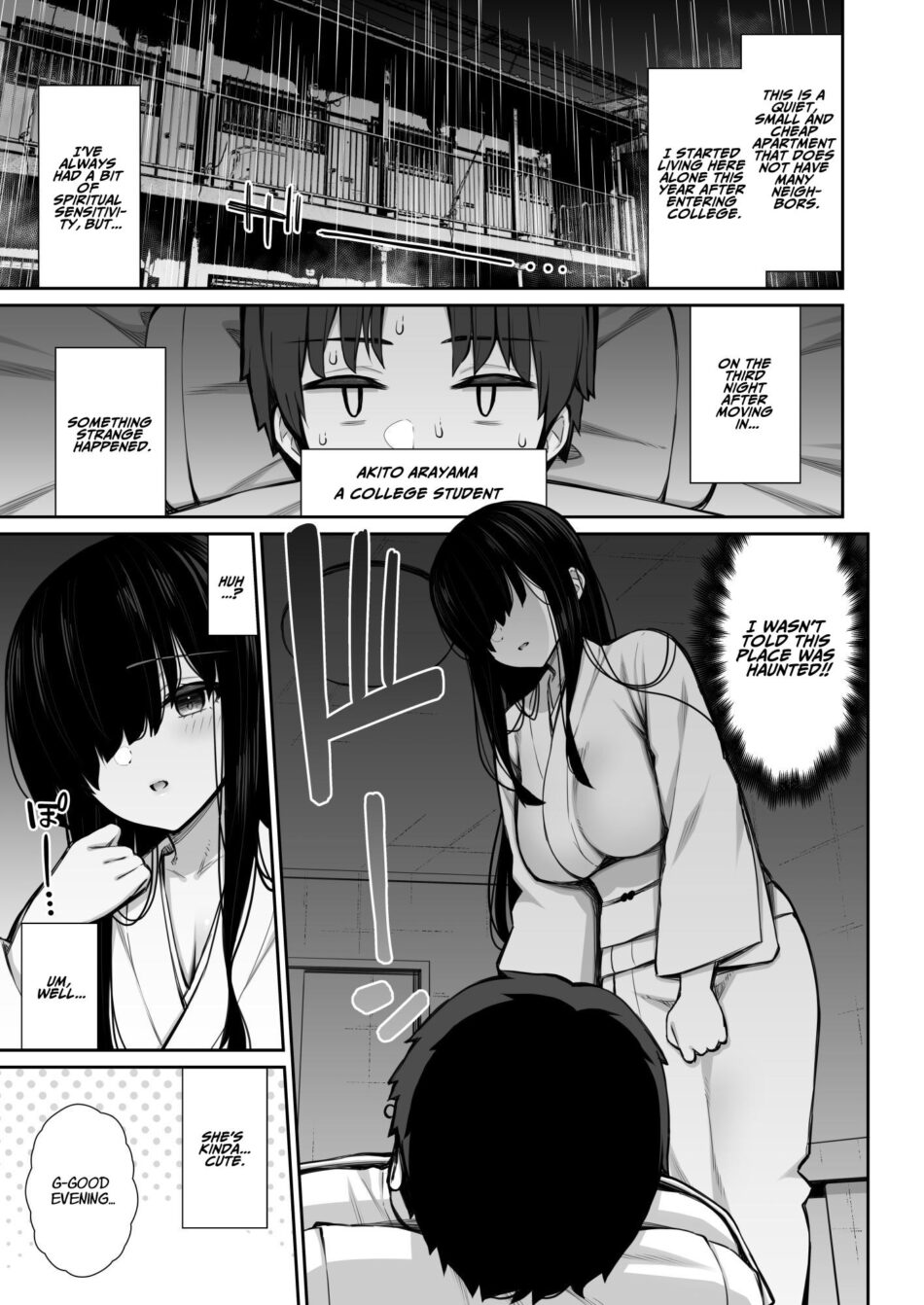 Have Your Way With The Freeloading Gloomy Ghost Woman 1 Hentai Manga by Izure (4)