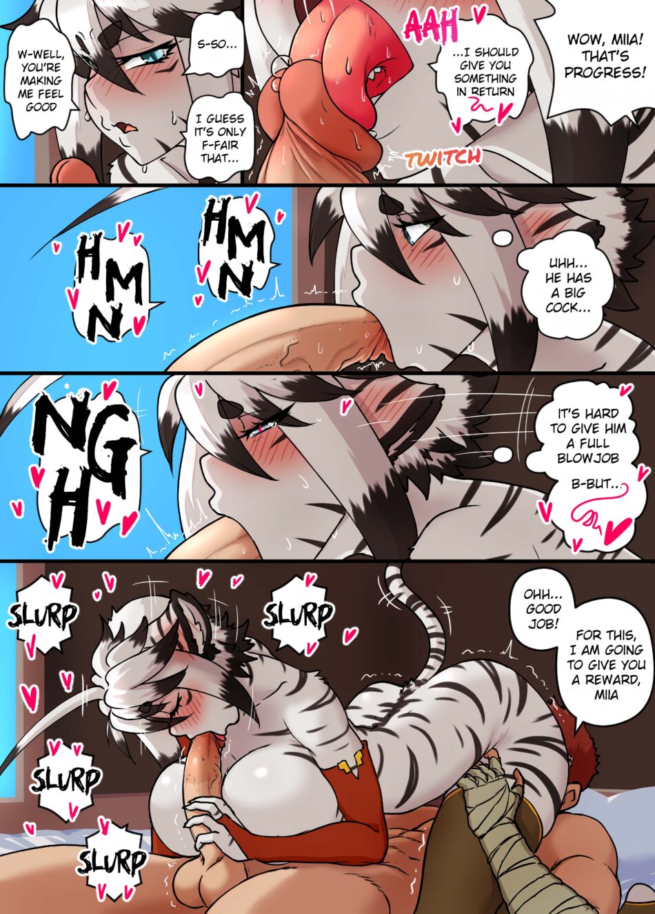 MIIA...SAY IT Catgirl Furry Hentai Porn Comic by Kawa-v (6)