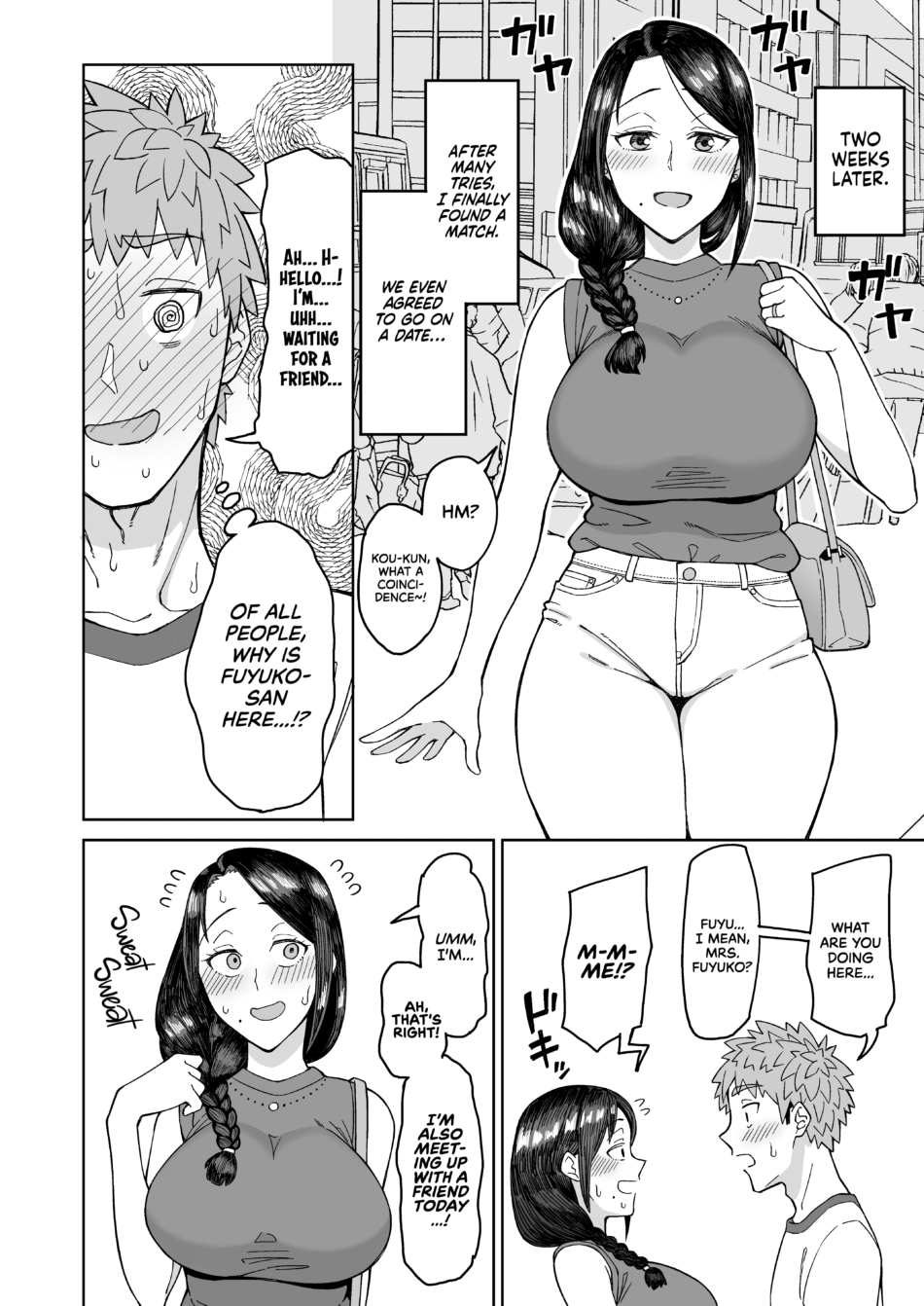 My First Love Is My Friends Mom Milf Hentai Manga by Akutenkou 06