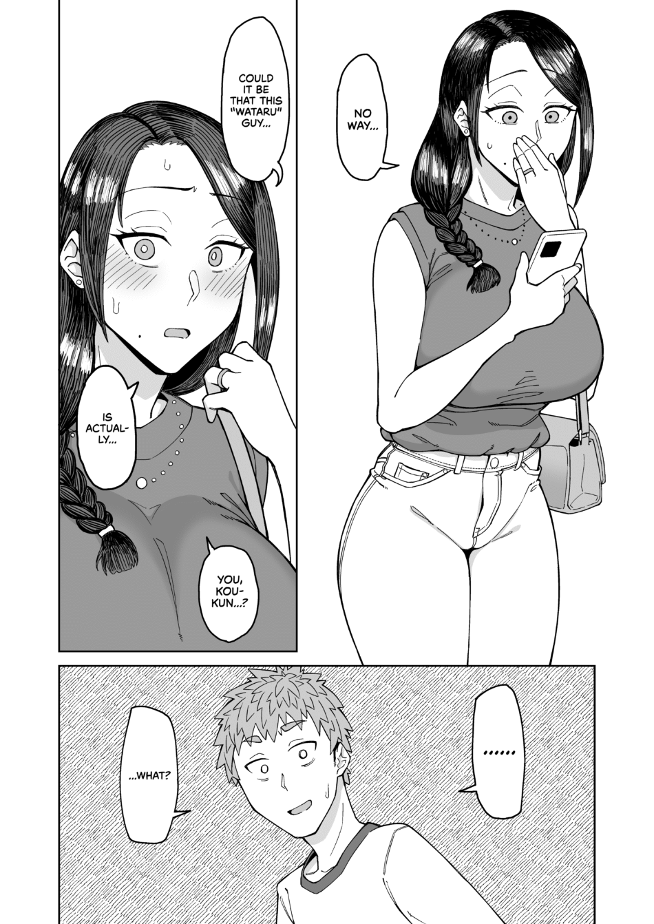 My First Love Is My Friends Mom Milf Hentai Manga by Akutenkou 08