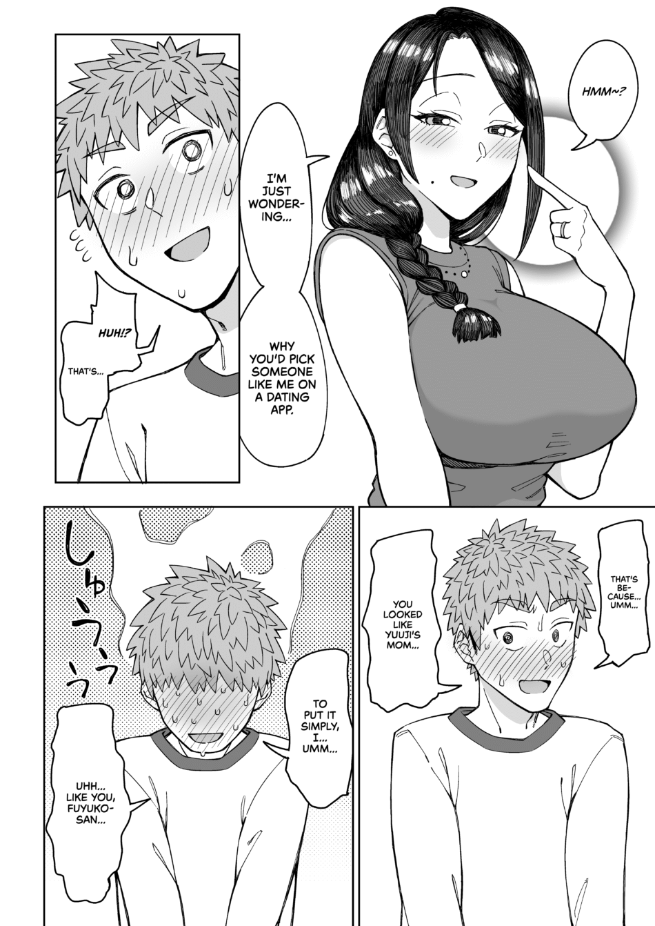 My First Love Is My Friends Mom Milf Hentai Manga by Akutenkou 12