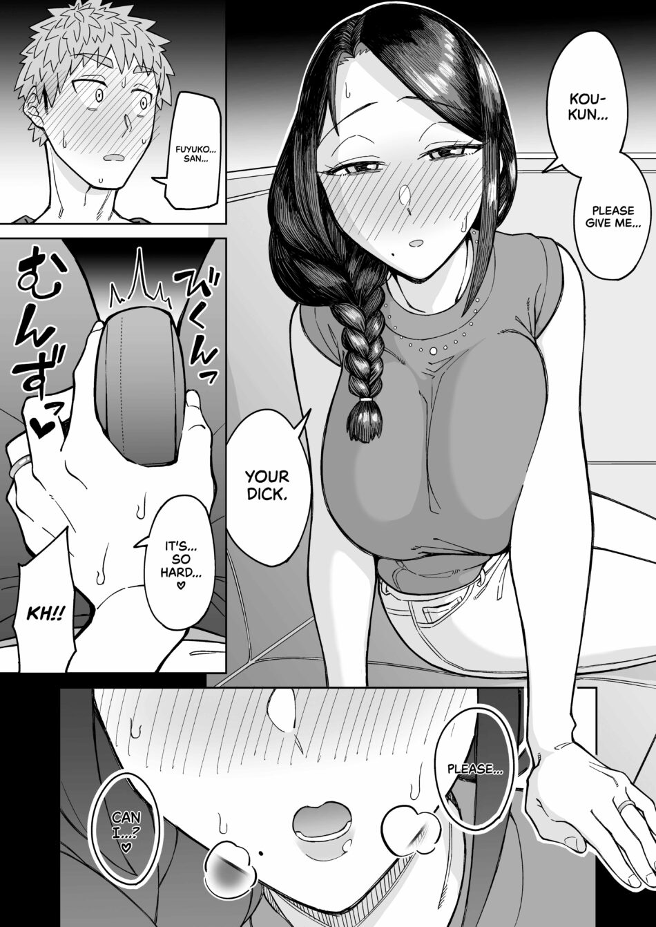 My First Love Is My Friends Mom Milf Hentai Manga by Akutenkou 17