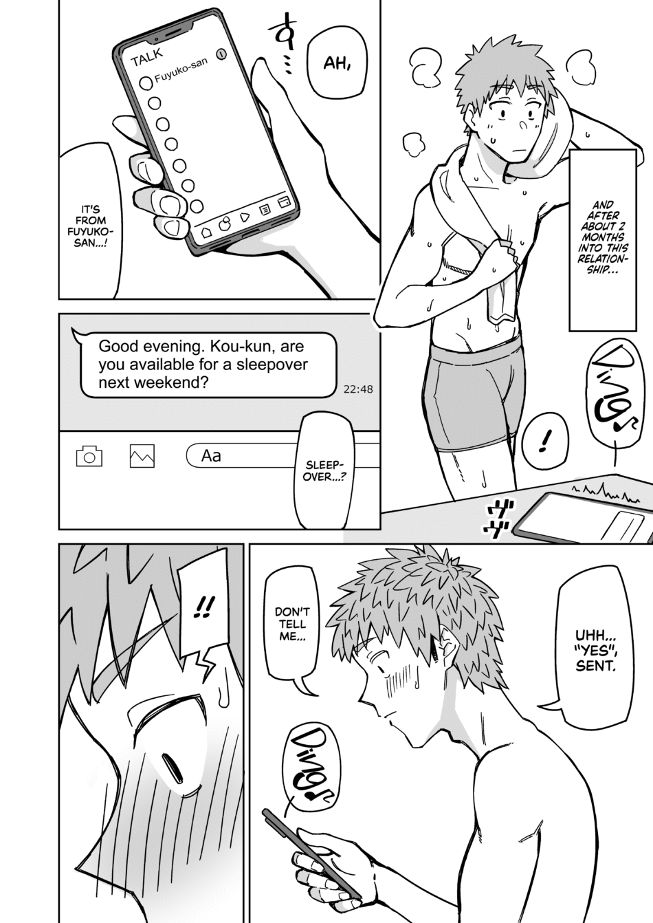 My First Love Is My Friends Mom Milf Hentai Manga by Akutenkou 34
