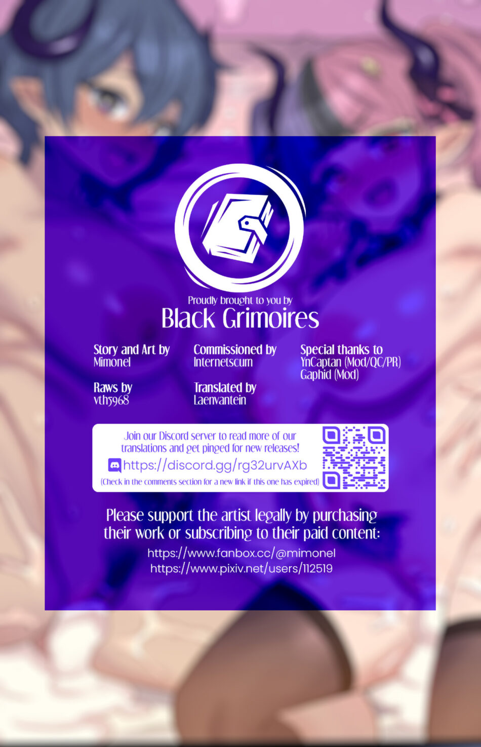 a All-Night Sex with Two Horny Succubi Black Grimoires Hentai Manga by Mimonel (6)