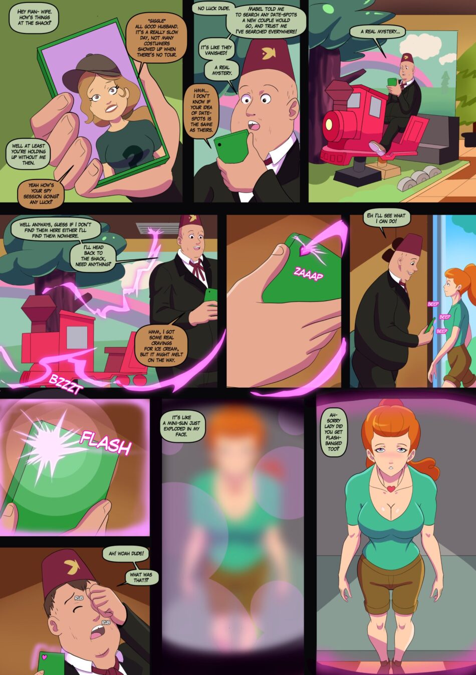 Gravity Falls Bimbo Falls Porn Comic by Annon (25)