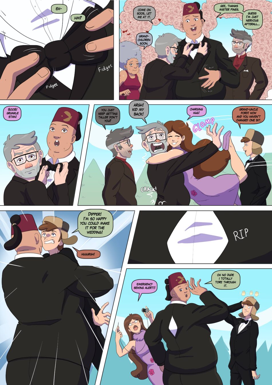 Gravity Falls Bimbo Falls Porn Comic by Annon (3)