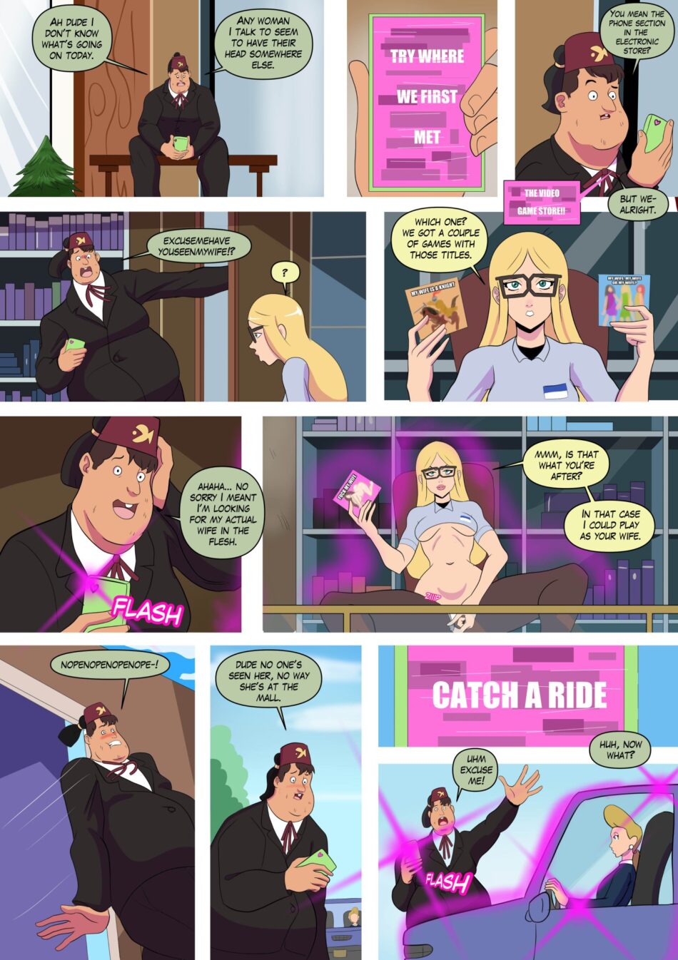 Gravity Falls Bimbo Falls Porn Comic by Annon (37)