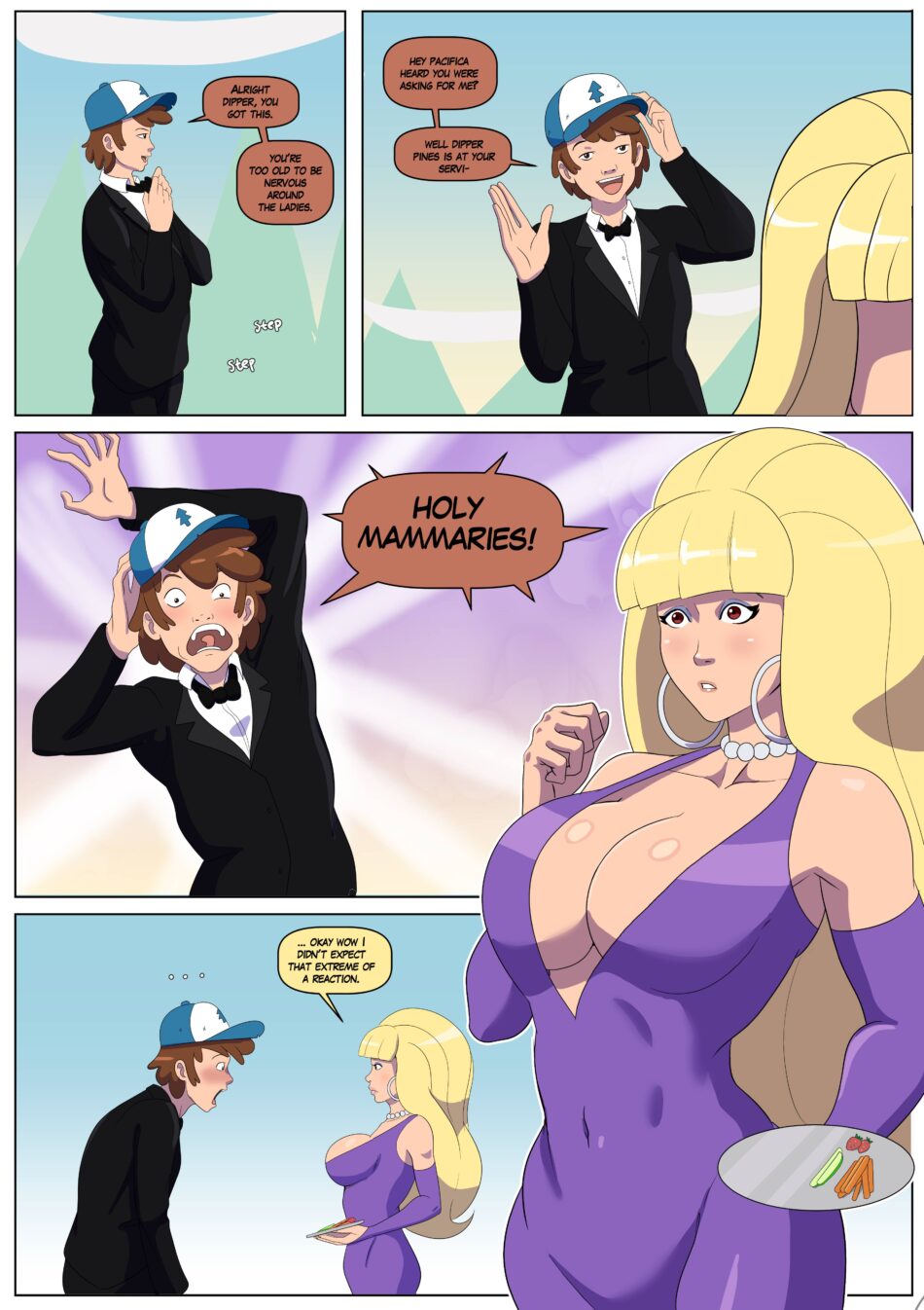 Gravity Falls Bimbo Falls Porn Comic by Annon (5)