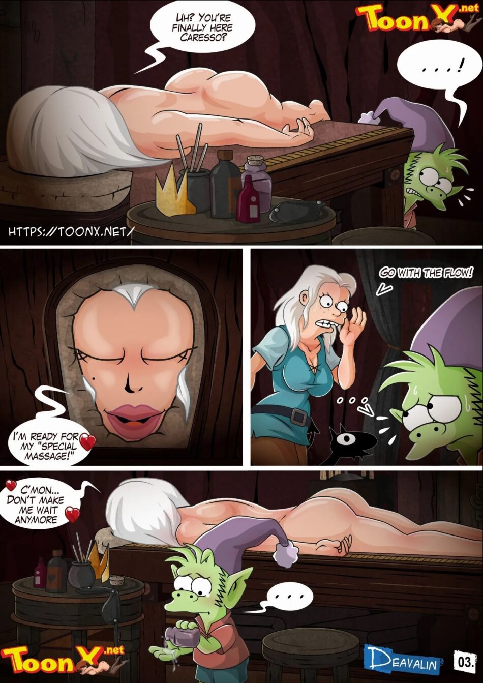 Disenchantment Rule 34 Porn Comic by Deavalin (4)