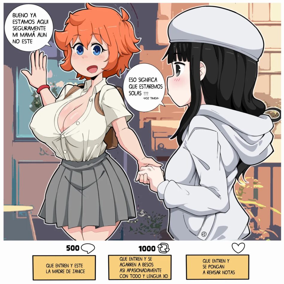 Interactive Twitter Game Milf Porn Comic by Comicom-Ryu (19)