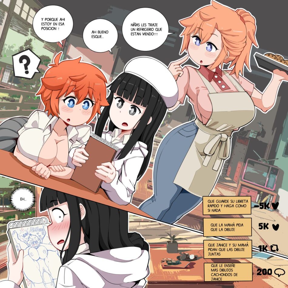 Interactive Twitter Game Milf Porn Comic by Comicom-Ryu (23)