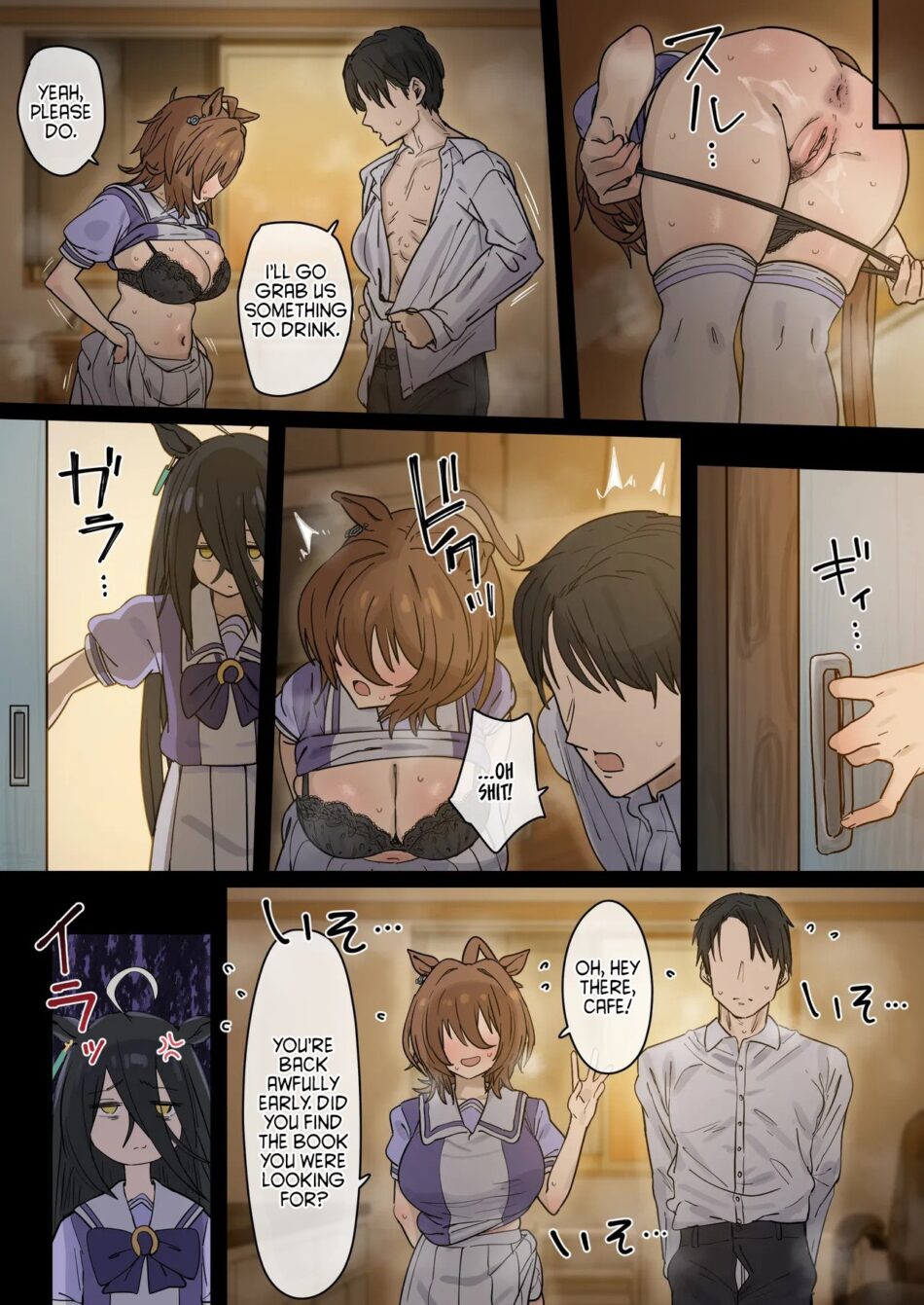 Tachyon + After Uma Musume Rule 34 Porn Comic by Hahakigi 02