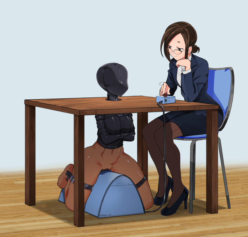 Eudetenis Lesbian Bondage Forced Orgasm Hentai Porn 1