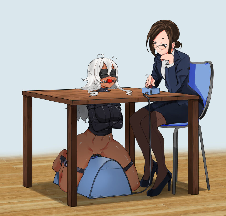 Eudetenis Lesbian Bondage Forced Orgasm Hentai Porn 2