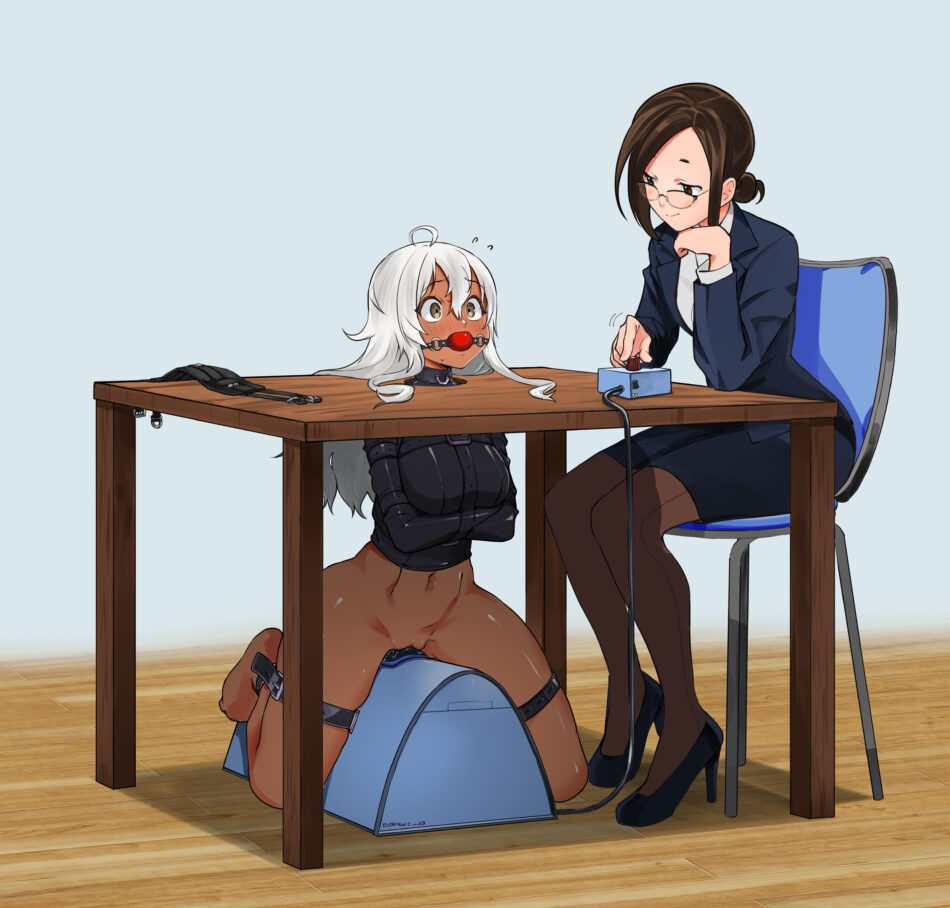 Eudetenis Lesbian Bondage Forced Orgasm Hentai Porn 3