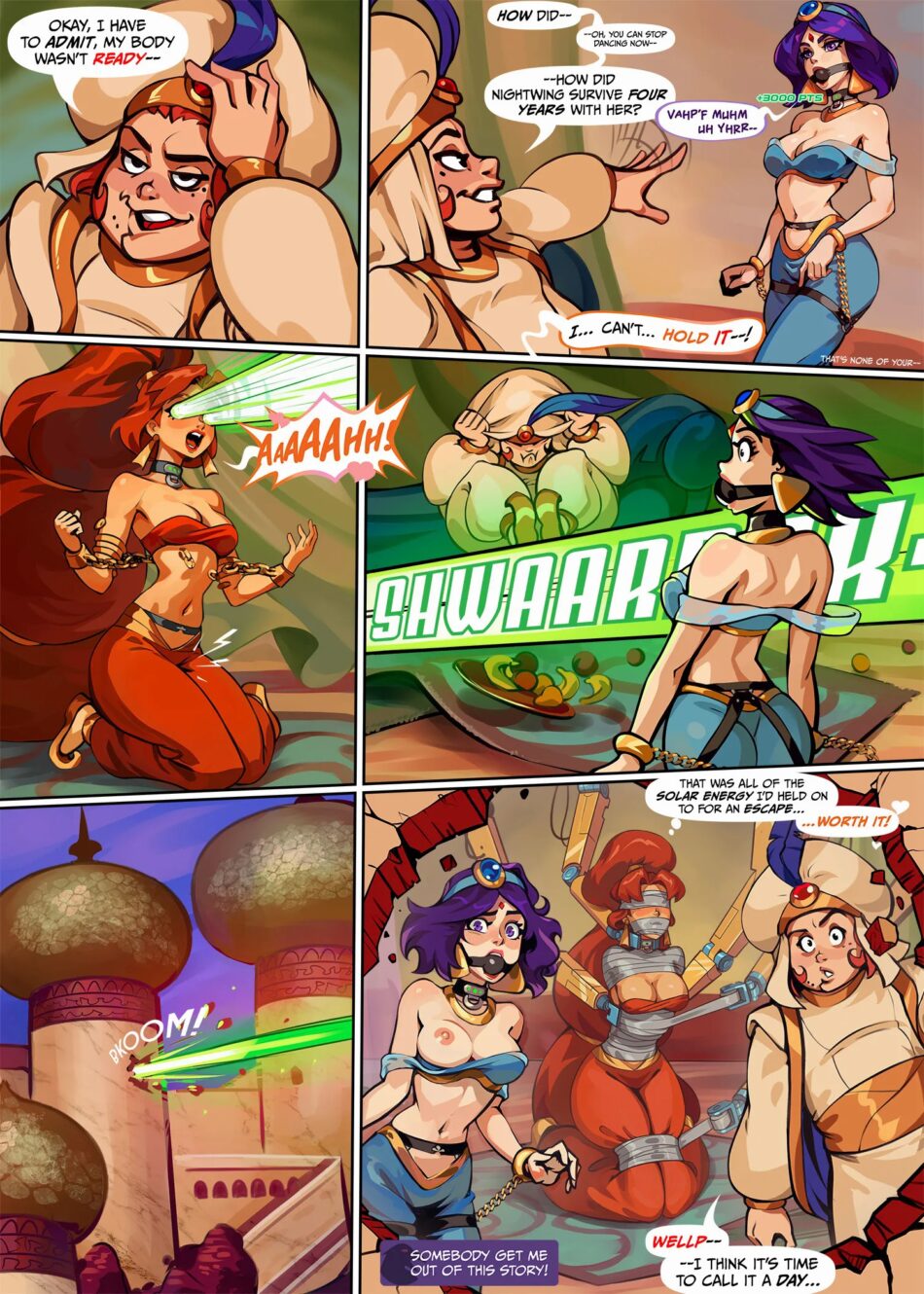 Teen Titans Action Toys Rule 34 Porn Comic by SanePerson (28)