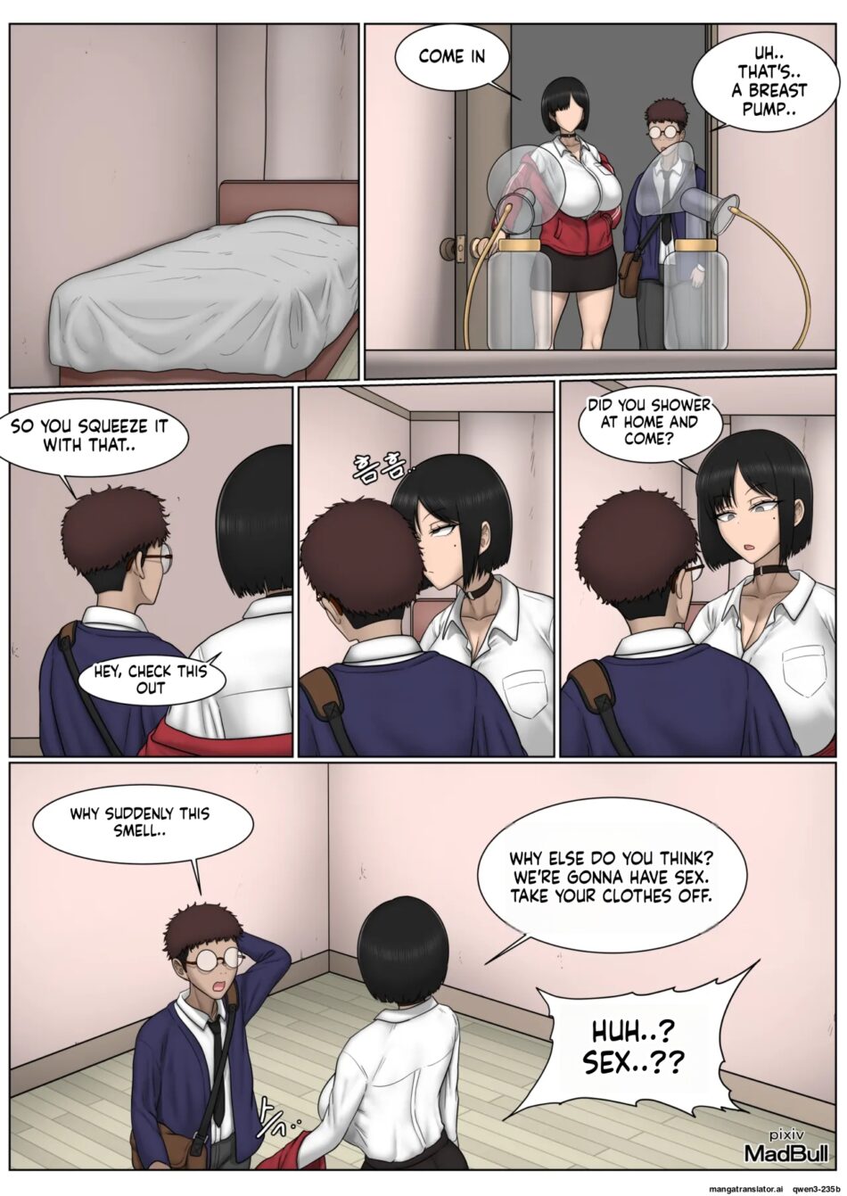 The Breast Milk Selling Girl 2 Porn Comic by MadBull (5)