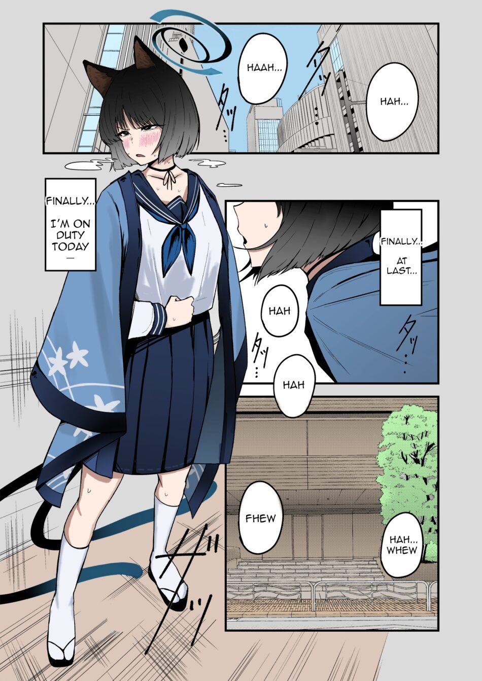 Blue Archive Kikyou no Shiriana Kikyous Anus Porn Hentai Manga by Fujinoe13B (2)