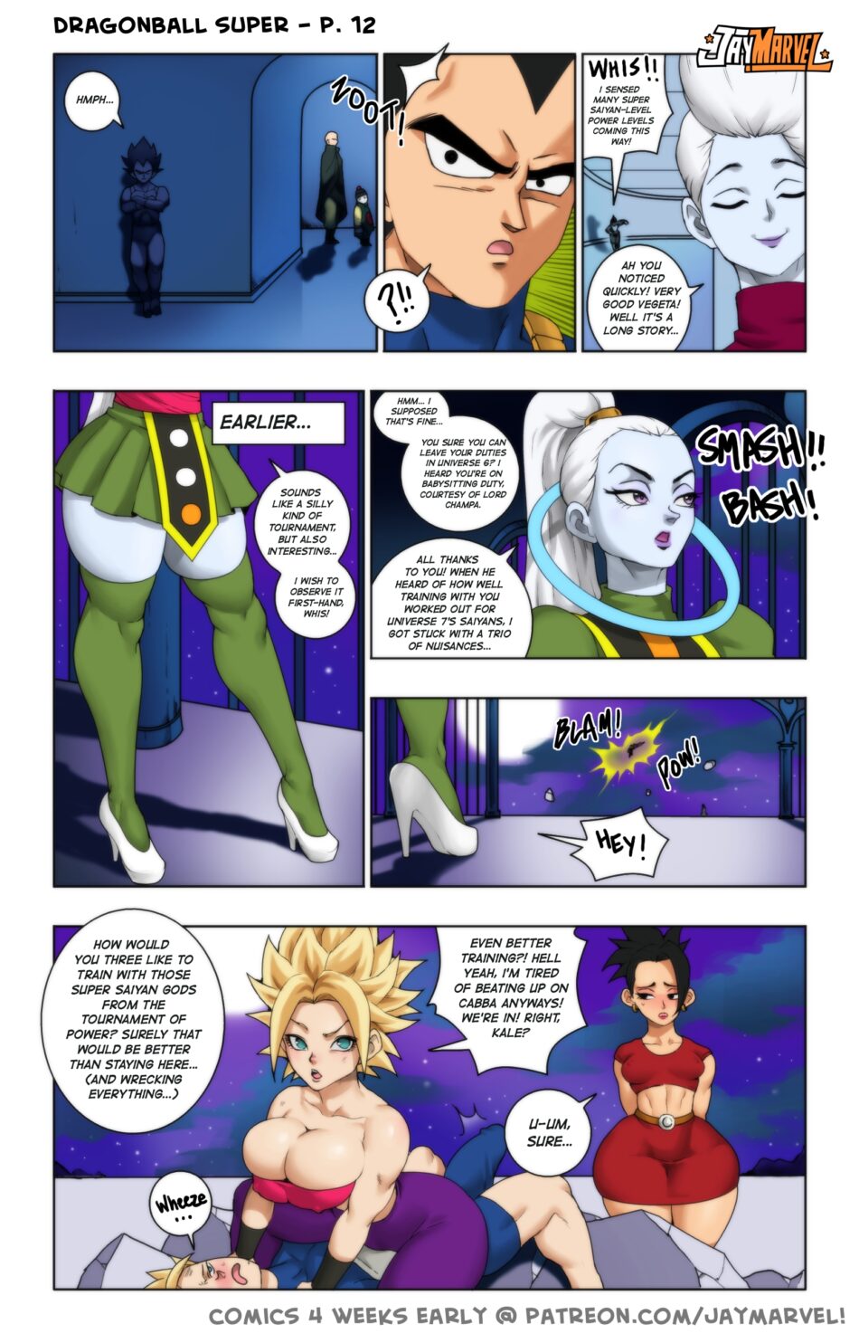 DBZ A New Tournament Rule 34 Porn Comic by Jay Marvel 12