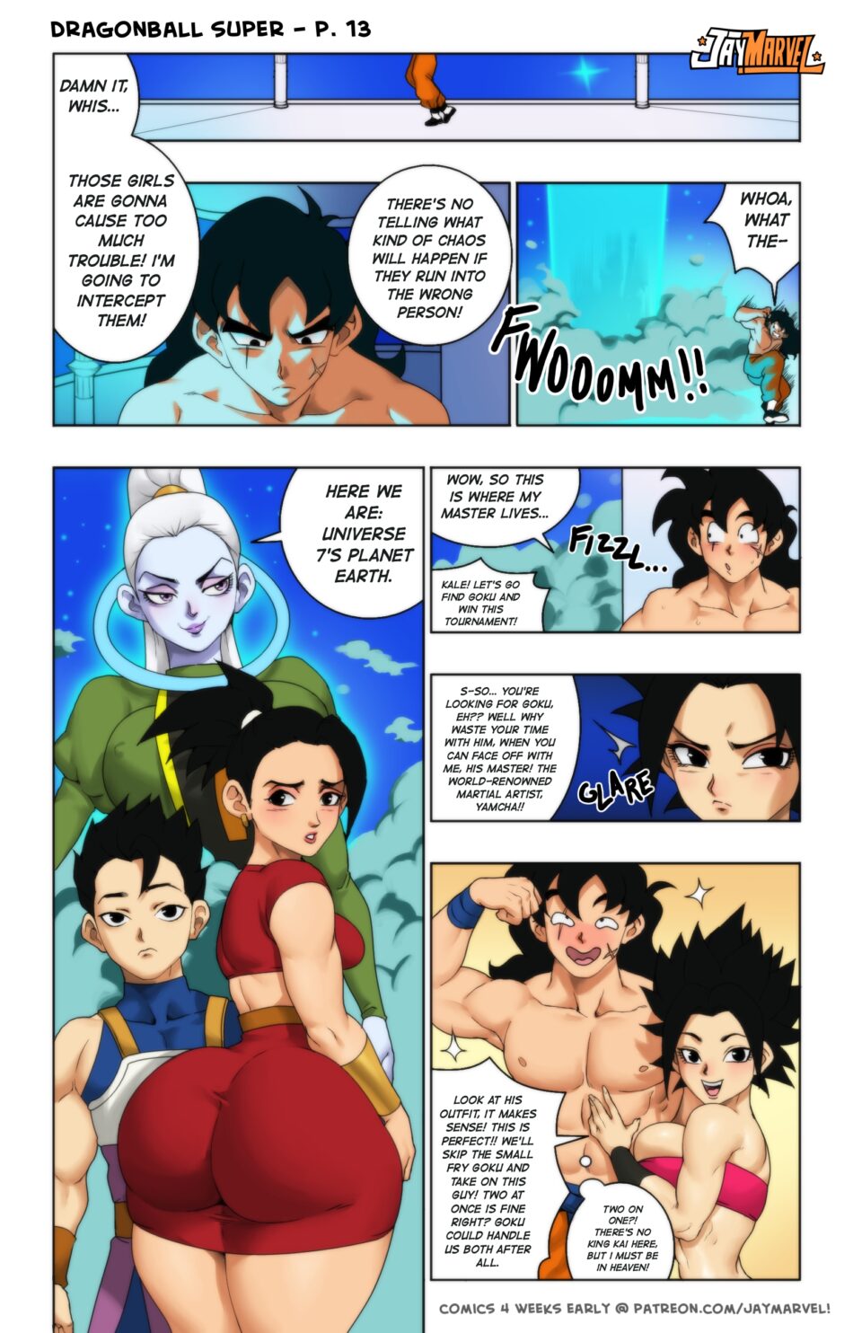 DBZ A New Tournament Rule 34 Porn Comic by Jay Marvel 13