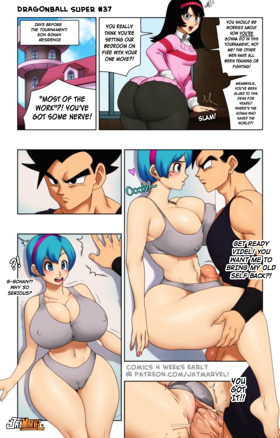 DBZ A New Tournament Rule 34 Porn Comic by Jay Marvel 37
