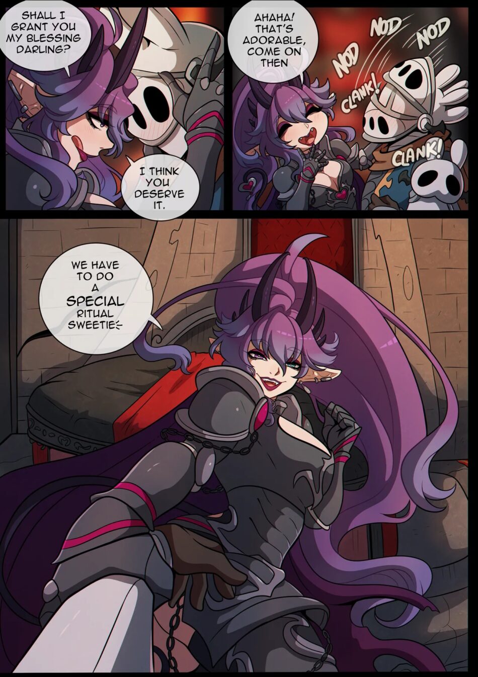 Cottons Blessing Vtuber Rule 34 Porn Comic by Kinkymation04