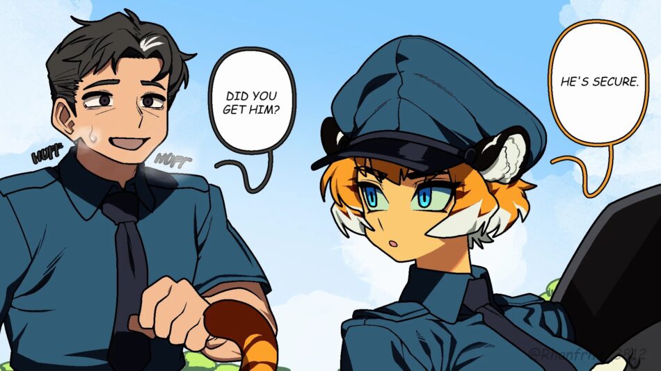 Tiger Girl Porn Comic by JunkZero 02