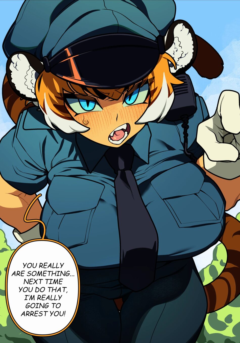 Tiger Girl Porn Comic by JunkZero 05
