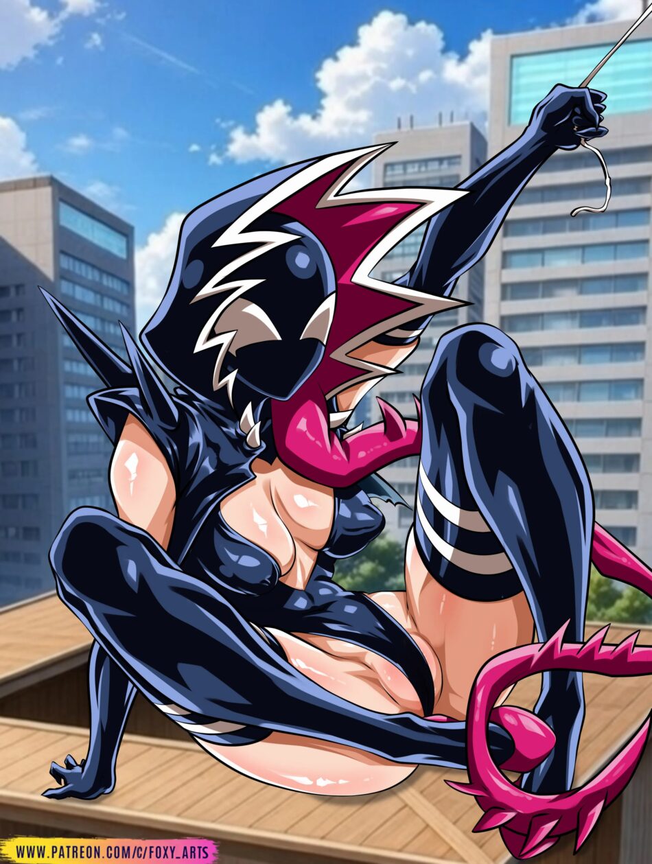 Gwenom Time To Relax K-Pop Demon Hunters Rule 34 Porn Comic by FoxyArt (27)