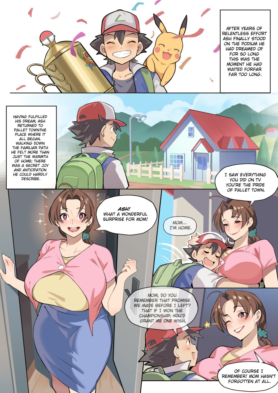 Ash and Delia Pokemon Rule 34 Porn Hentai Comic by MoomooDairy (1)