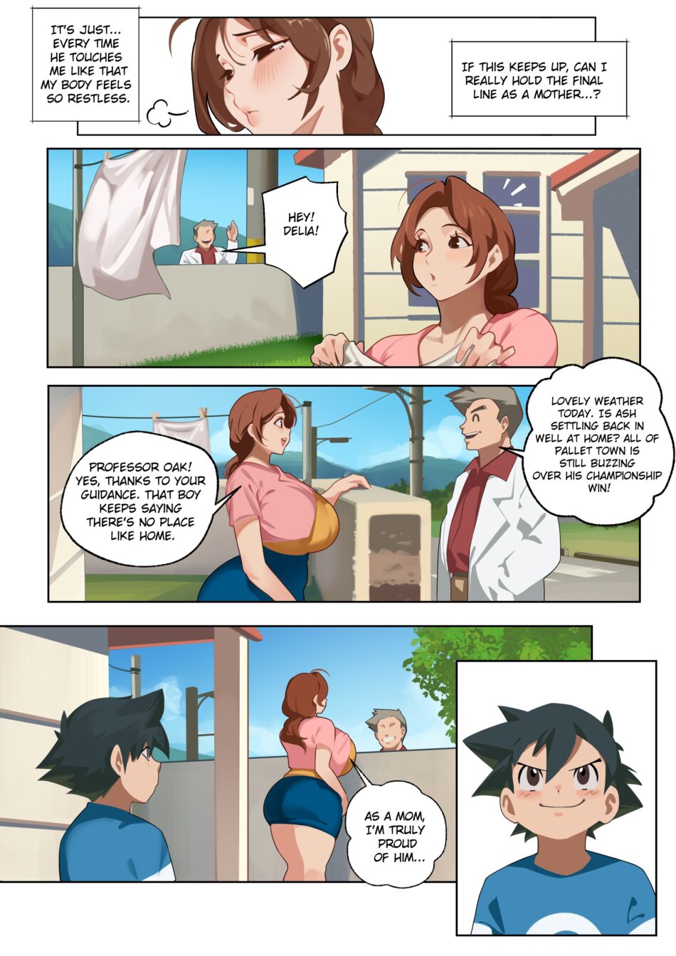 Ash and Delia Pokemon Rule 34 Porn Hentai Comic by MoomooDairy (22)