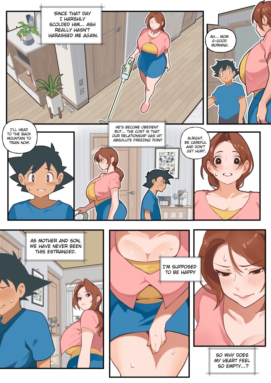 Ash and Delia Pokemon Rule 34 Porn Hentai Comic by MoomooDairy (28)