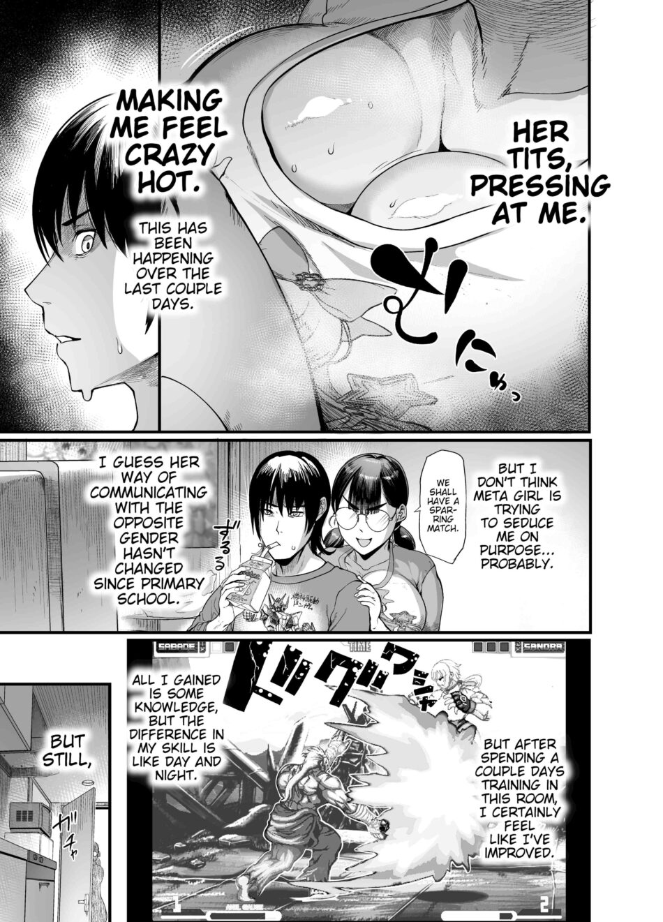 Hamewaza Gaming Jimiko Huge Tits Porn Hentai Manga by Remu (13)