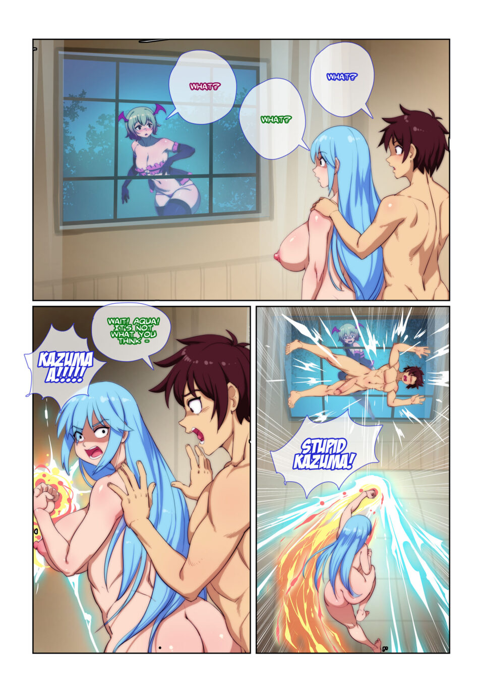 Konosuba Mistaken Identity Hentai Rule 34 Porn by Bokuman (15)