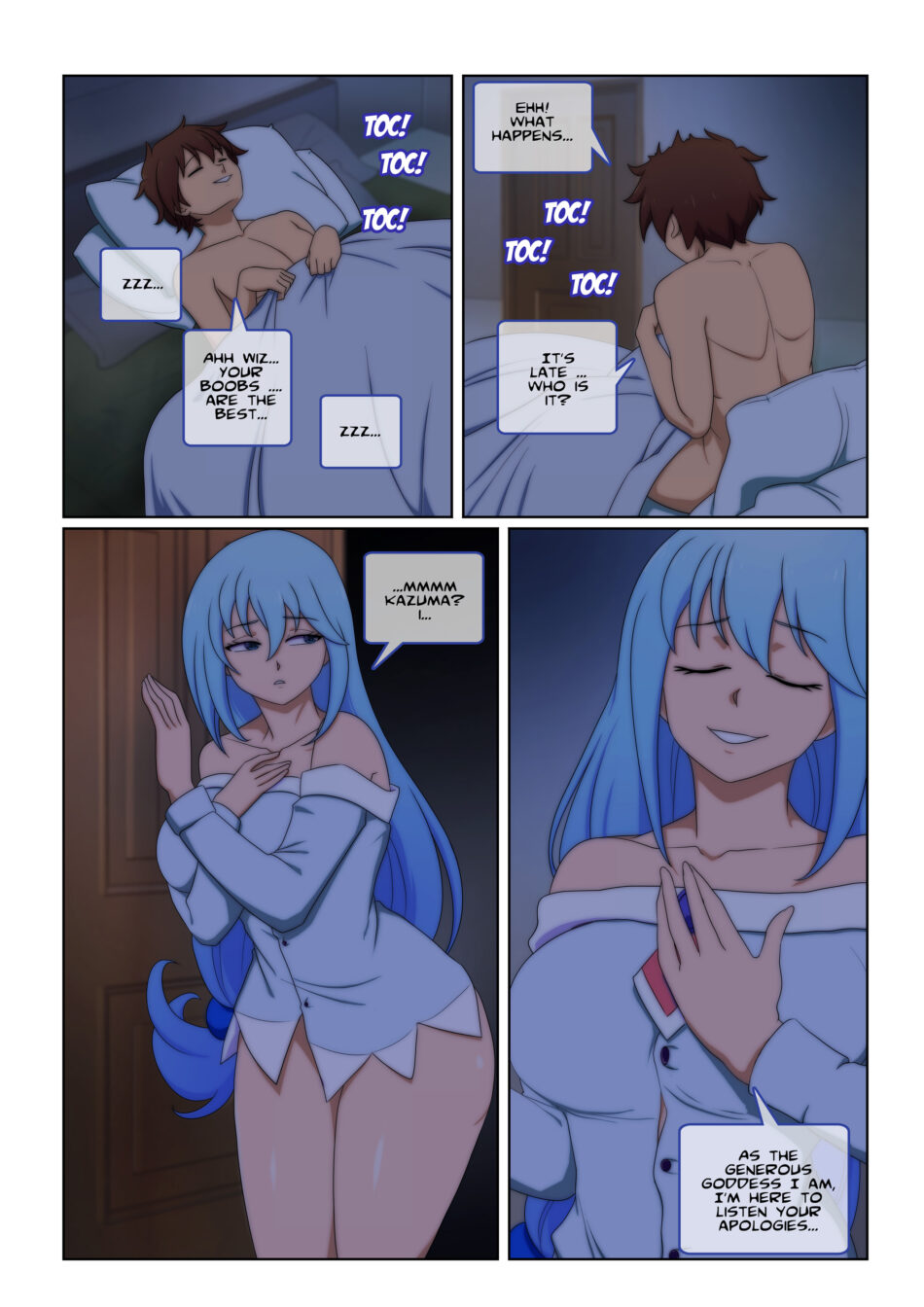 Konosuba Mistaken Identity Hentai Rule 34 Porn by Bokuman (4)