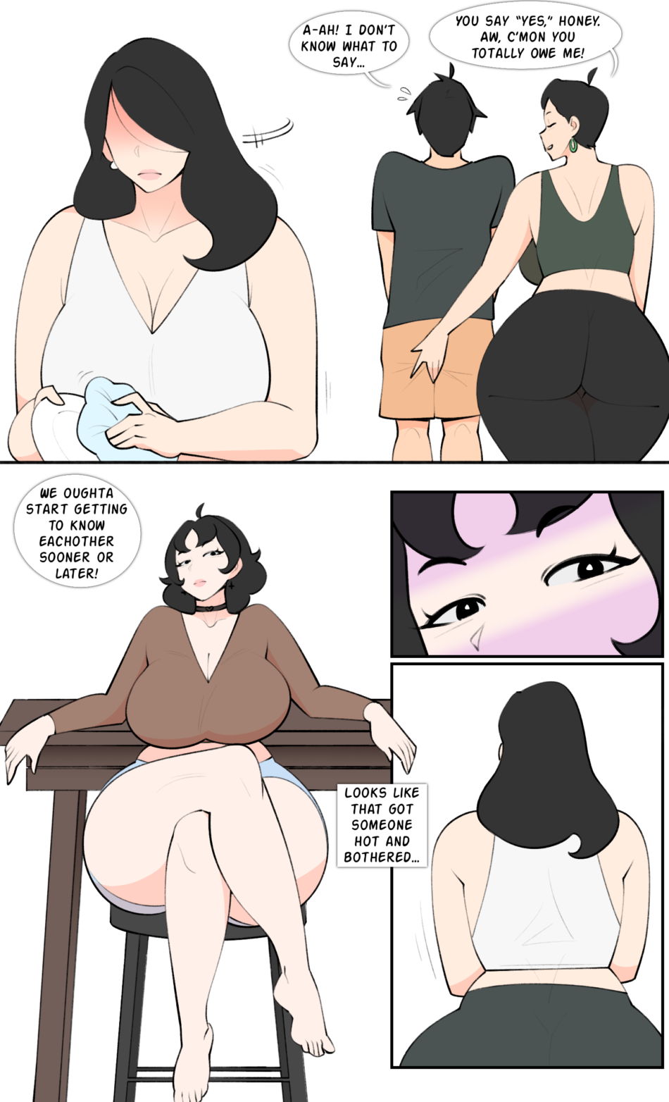 Lisa and James Breaking Bed (Parts 1-2) Porn Comic by Jopuari (4)