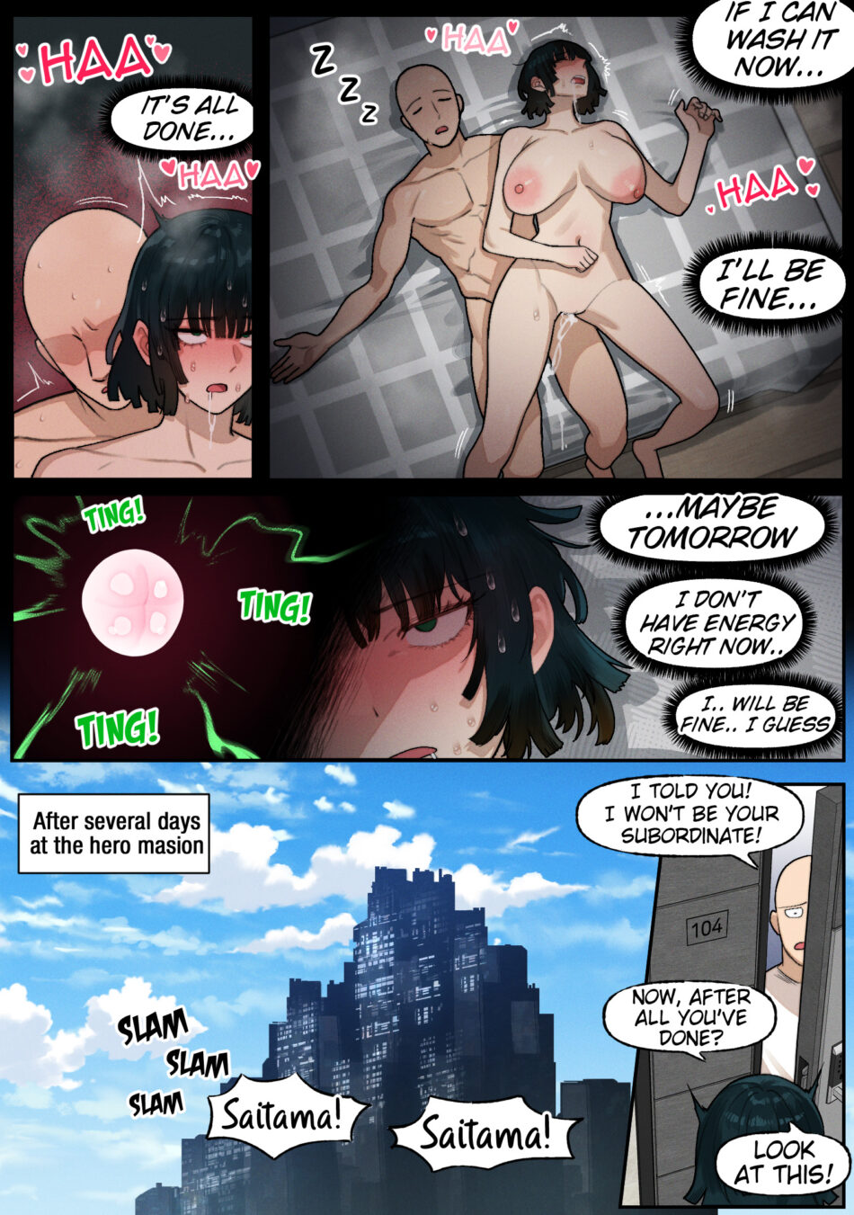 One Punch Man Fubuki 2 Rule 34 Porn Hentai Manga by 6no1 (20)