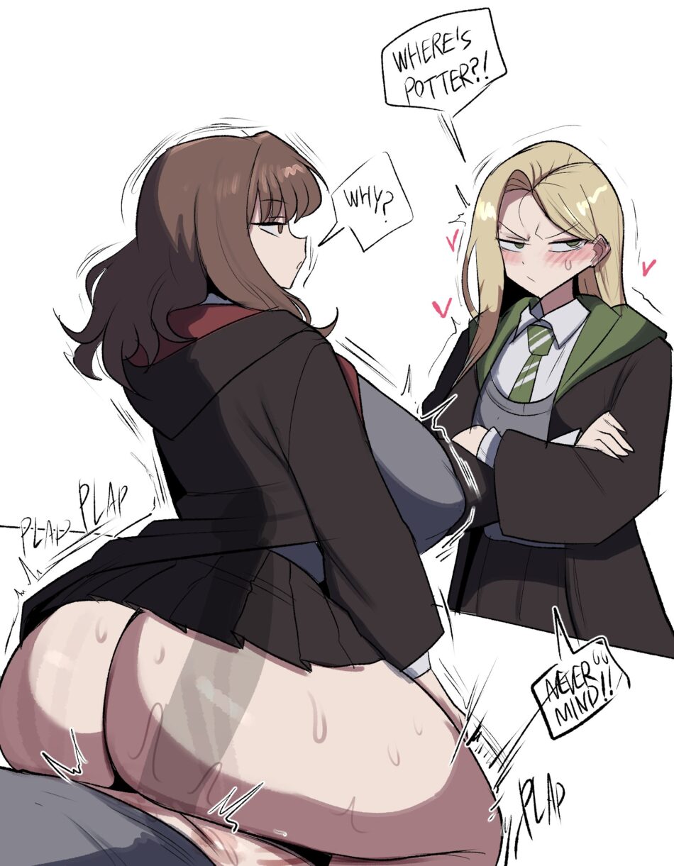 geulimykun_(skbyunea413) - draco malfoy (redteneri) harry james potter hermione granger rule 34 porn hentai