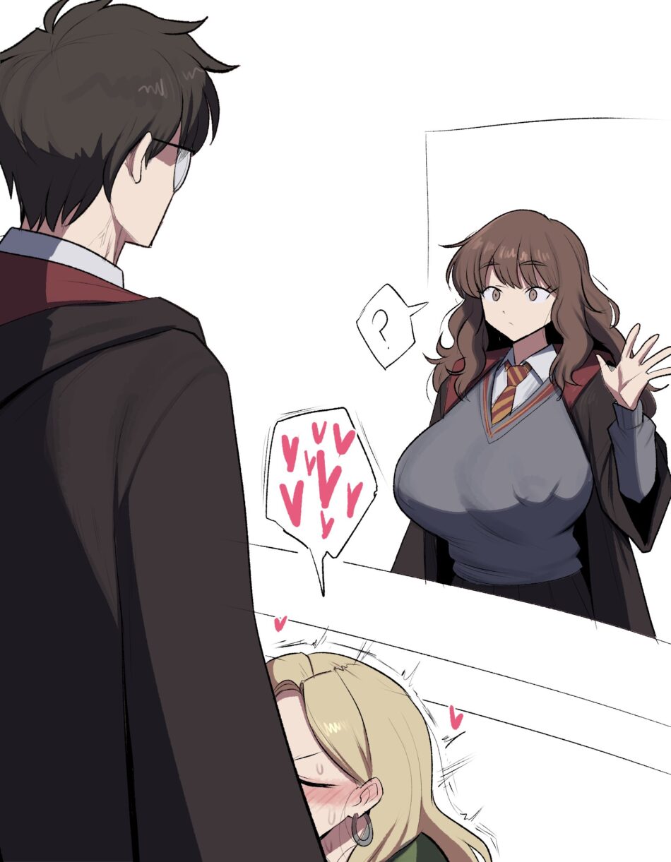 geulimykun_(skbyunea413) - draco malfoy (redteneri) harry james potter hermione granger (series) wizarding world rule 34 porn hentai